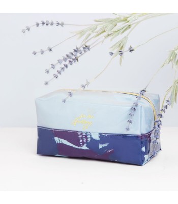 A Gift From The Gods Get Your Goddess On Graffiti Blue Square Cosmetic Bag